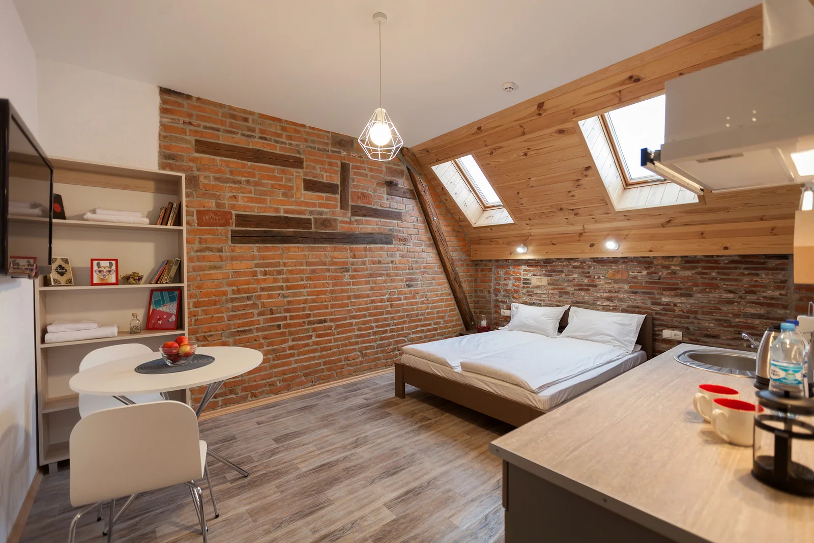 Apartment 3 — With a Brick Wall